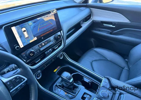 2024 Toyota Grand Highlander Hybrid Limited из США, поврежденный, VIN 5TDACAB5XRS003170